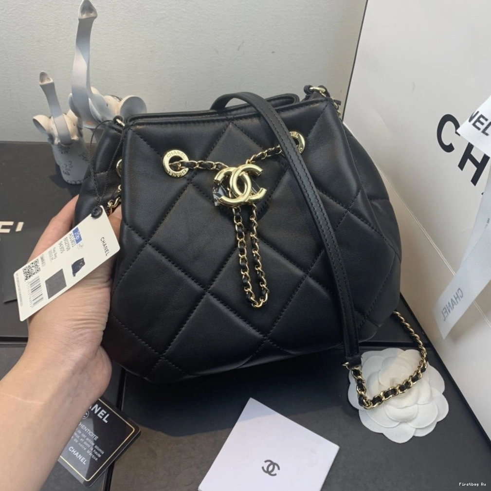First Bag Ru CHANEL BAG SMALL DRAWSTRING 0721